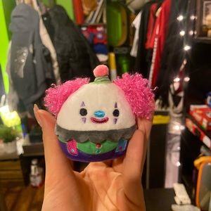 Clown squishmallow micromallow with box❤️